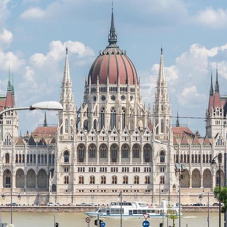Bright Studio With Parliament View, Free Parking Budapest Exterior foto